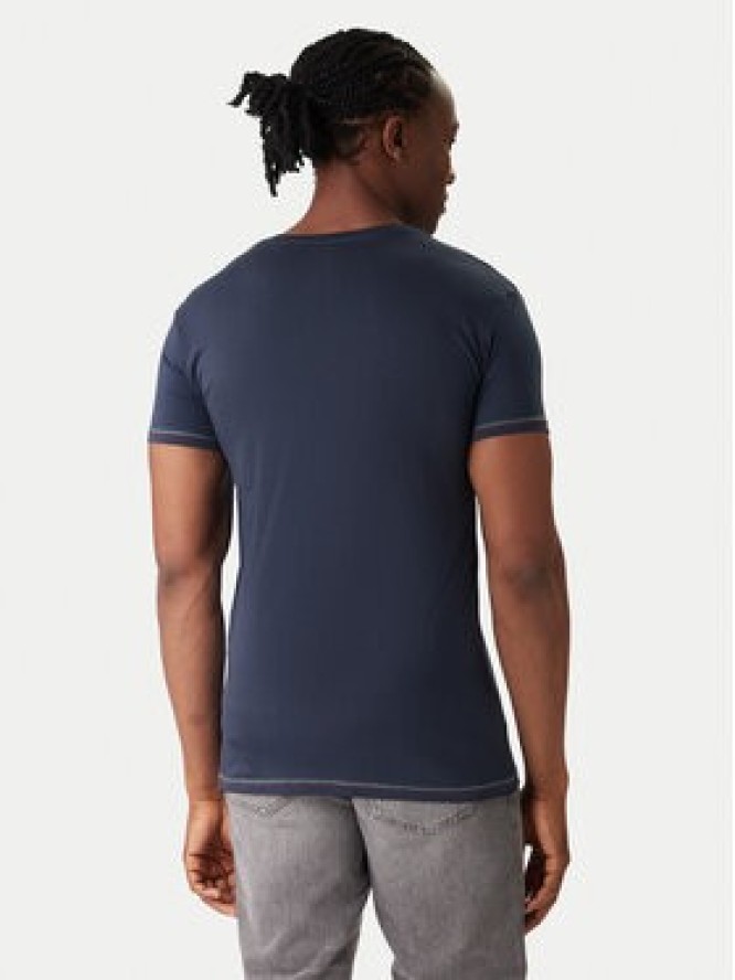 Aeronautica Militare Komplet t-shirtów AM1UTI003B Granatowy Slim Fit