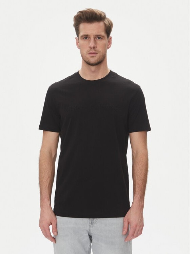 Armani Exchange T-Shirt XM000554 AF10356 UC001 Czarny Regular Fit