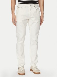 Tommy Jeans Jeansy Scanton DM0DM23270 Biały Slim Fit