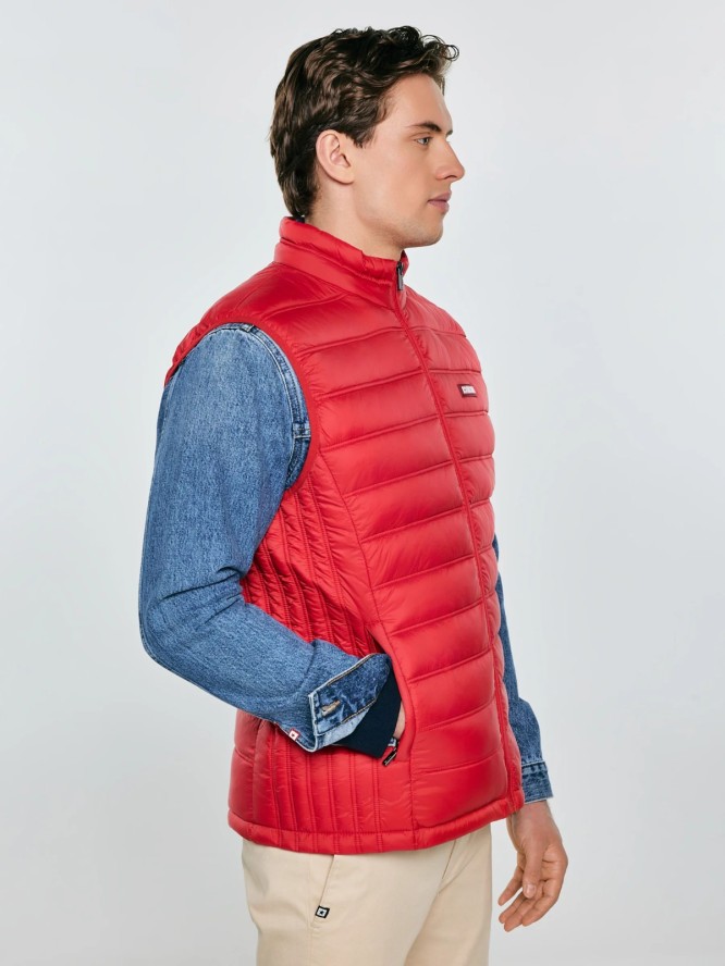 Kamizelka męska pikowana czerwona Jaxoon 603