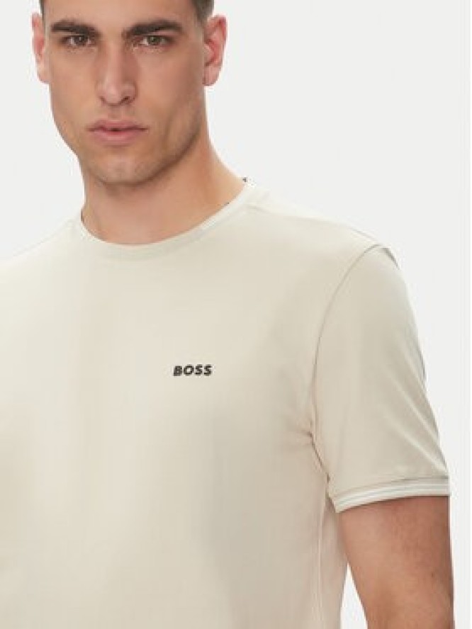 BOSS T-Shirt Taul 50521245 Beżowy Regular Fit
