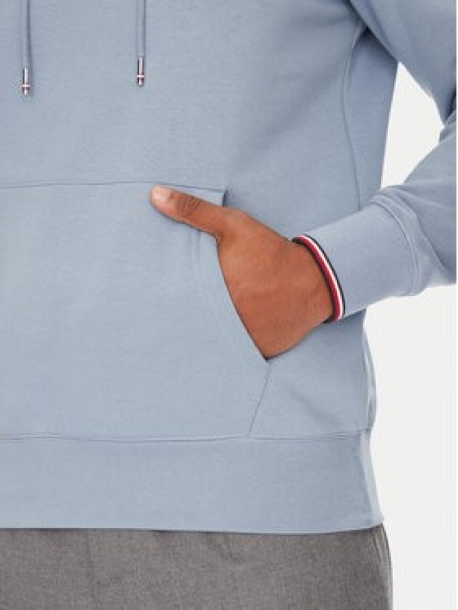 Tommy Hilfiger Bluza Logo MW0MW32673 Niebieski Regular Fit