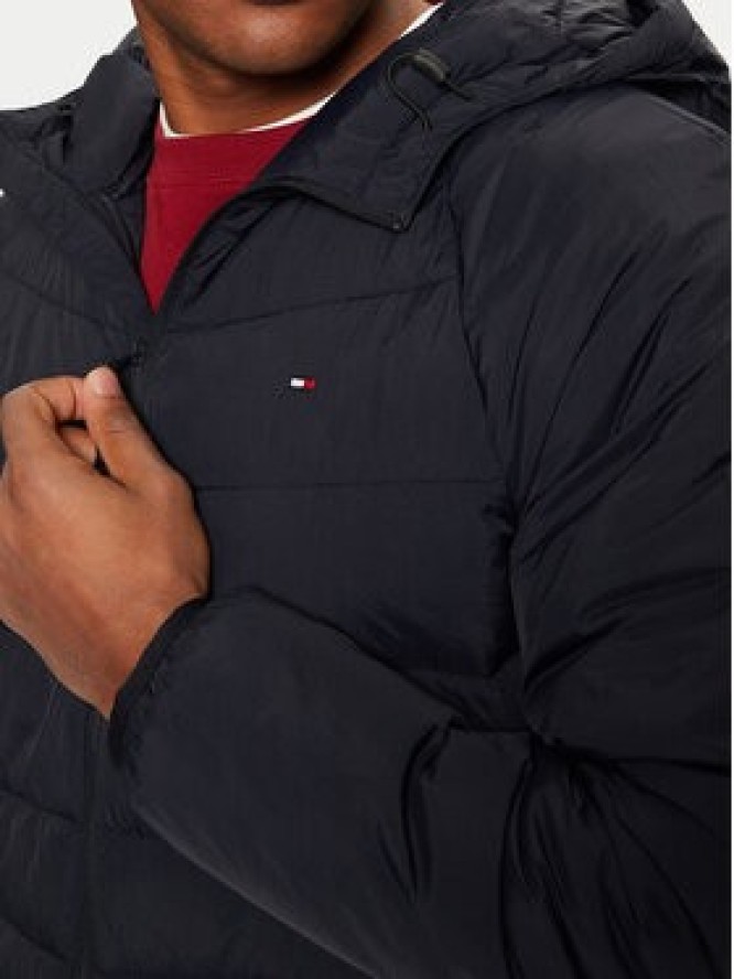 Tommy Hilfiger Kurtka zimowa MW0MW37641 Granatowy Regular Fit