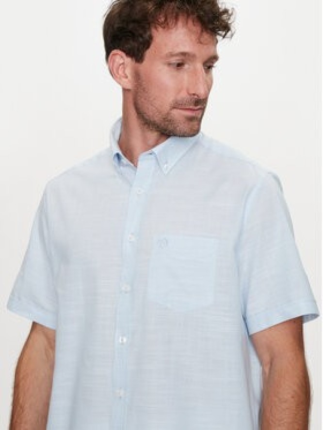 Bugatti Koszula 9450 58330A Niebieski Regular Fit