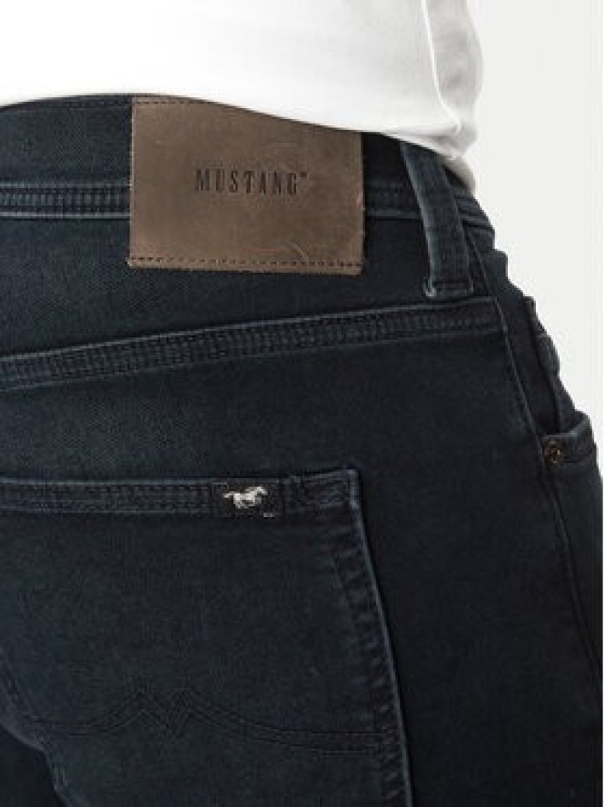Mustang Jeansy Oregon 1013710 Granatowy Slim Leg