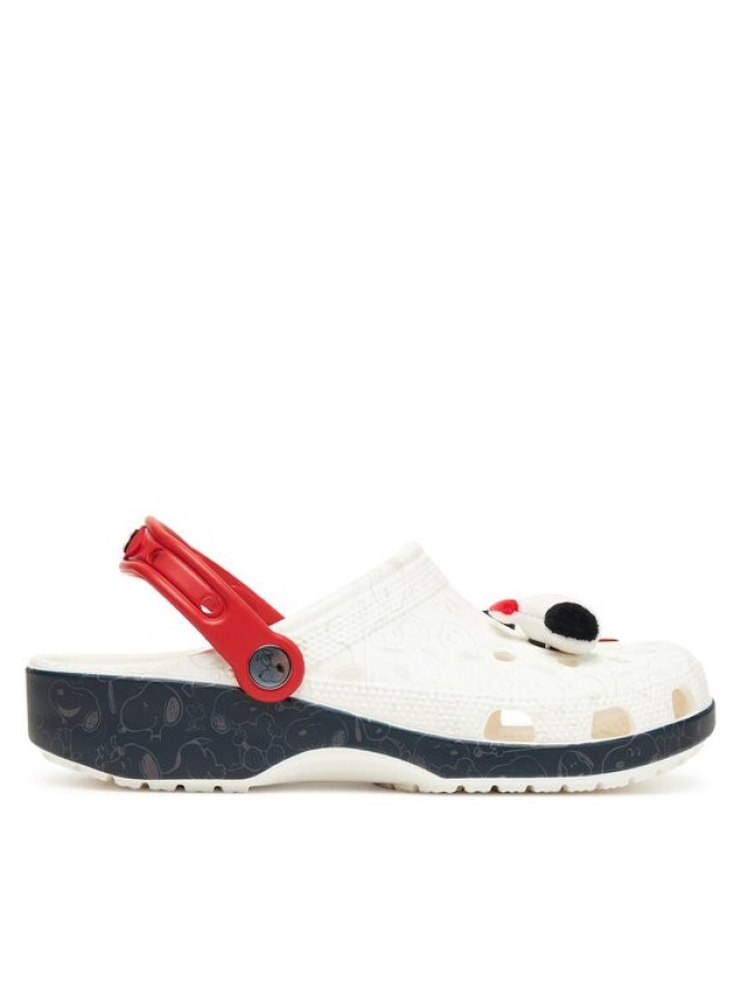 Crocs Klapki Peanuts Classic Clog 211124 Biały