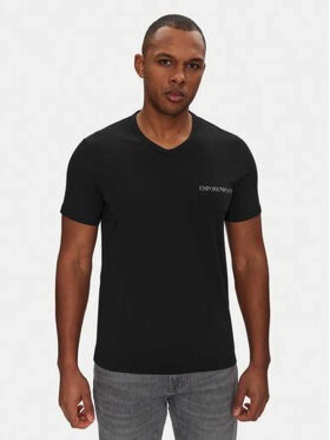 Emporio Armani Underwear Komplet t-shirtów EM000392 AF10779 MC108 Czarny Regular Fit