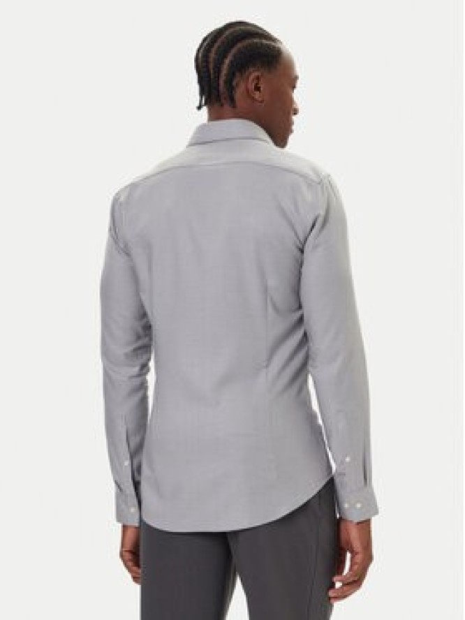 Calvin Klein Koszula LV019EU066 Szary Slim Fit