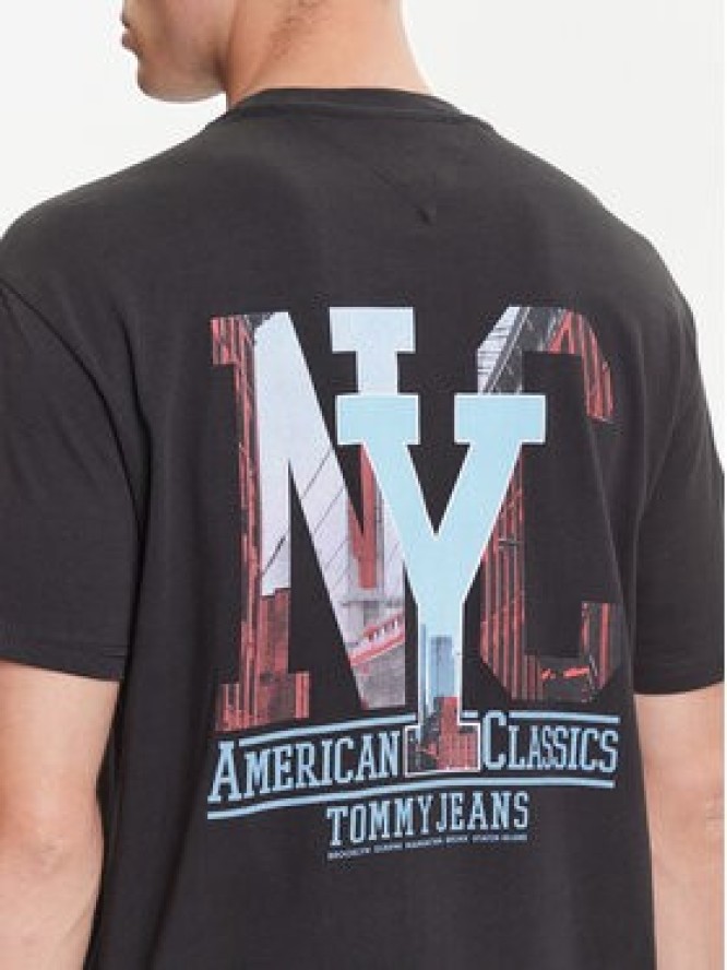 Tommy Jeans T-Shirt Novelty DM0DM21831 Szary Relaxed Fit