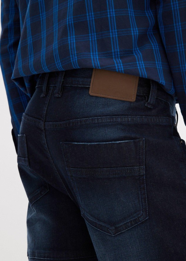 Dżinsy bojówki ze stretchem Slim Fit Straight