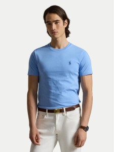Polo Ralph Lauren T-Shirt 710671438526 Niebieski Custom Slim Fit