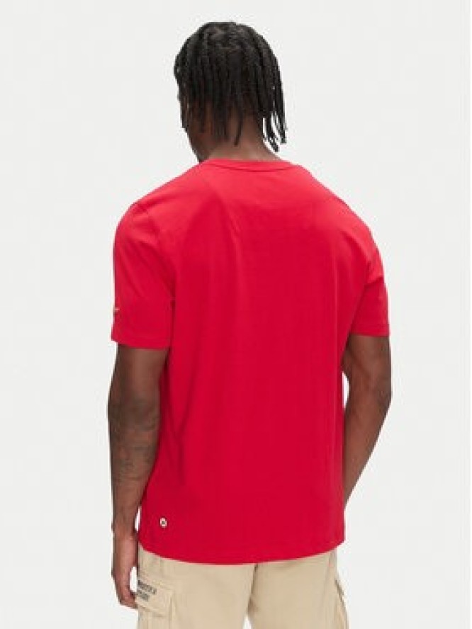 Aeronautica Militare T-Shirt 251TS2410J592 Czerwony Regular Fit