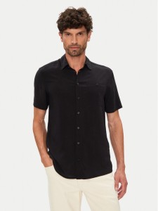 Blend Koszula 20716363 Czarny Regular Fit