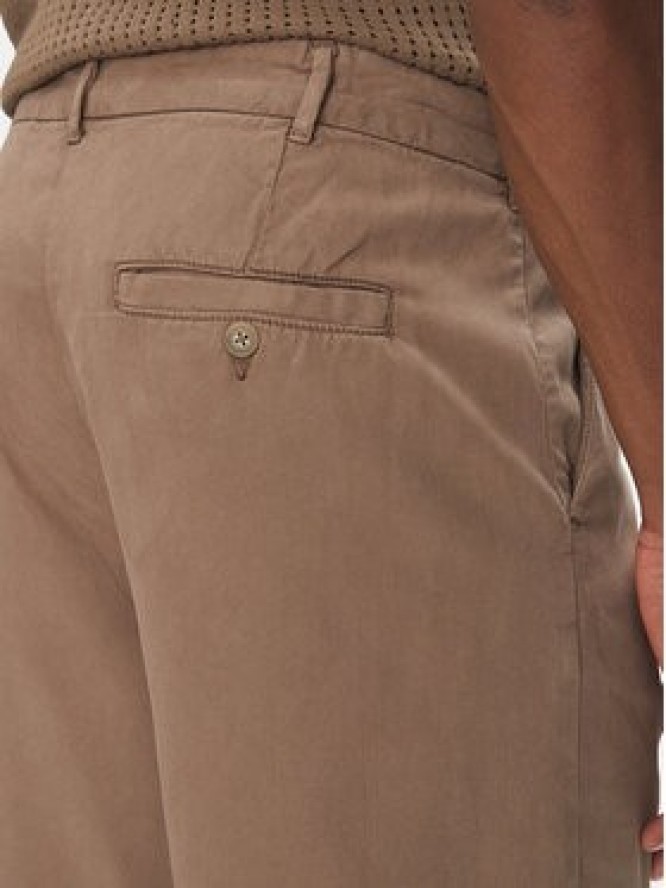 Lindbergh Szorty materiałowe 30-505054 Beżowy Wide Fit