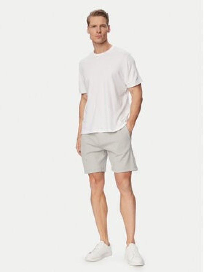 BOSS Szorty sportowe Structure 50540581 Szary Regular Fit