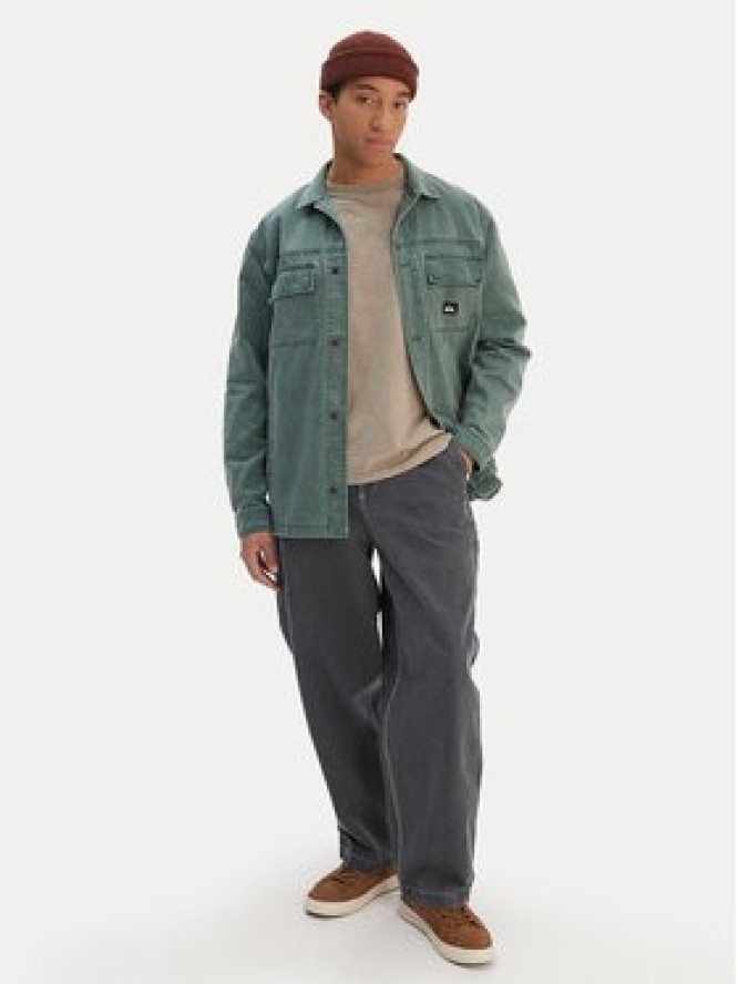 Quiksilver Jeansy Mercury Straight Out EQYNP03325 Szary Wide Leg