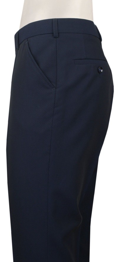 Granatowy Garnitur na Studniówkę lub Wesele - Taliowany - Casino