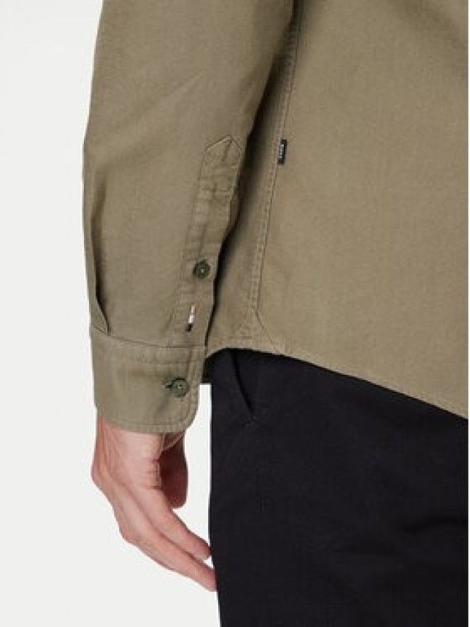 BOSS Koszula H-Roan 50544917 Zielony Slim Fit