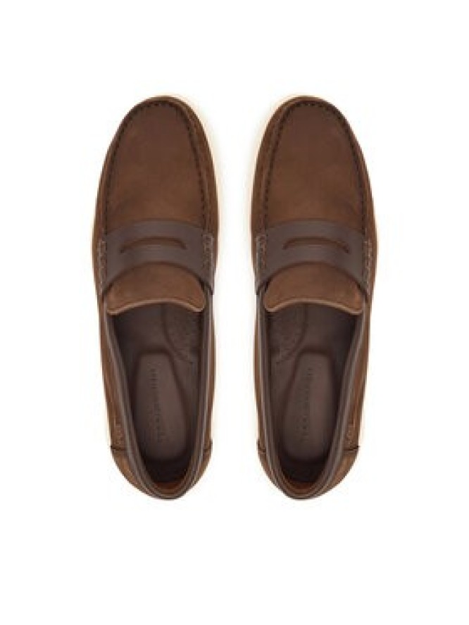 Tommy Hilfiger Mokasyny Mix FM0FM05785 Brązowy