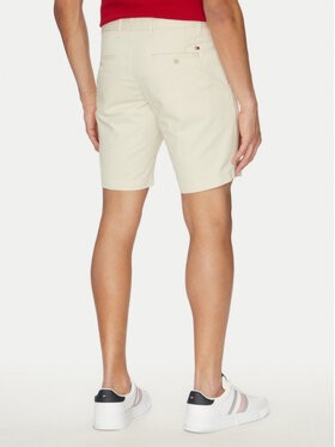Tommy Hilfiger Szorty materiałowe Brooklyn MW0MW23563 Beżowy Regular Fit