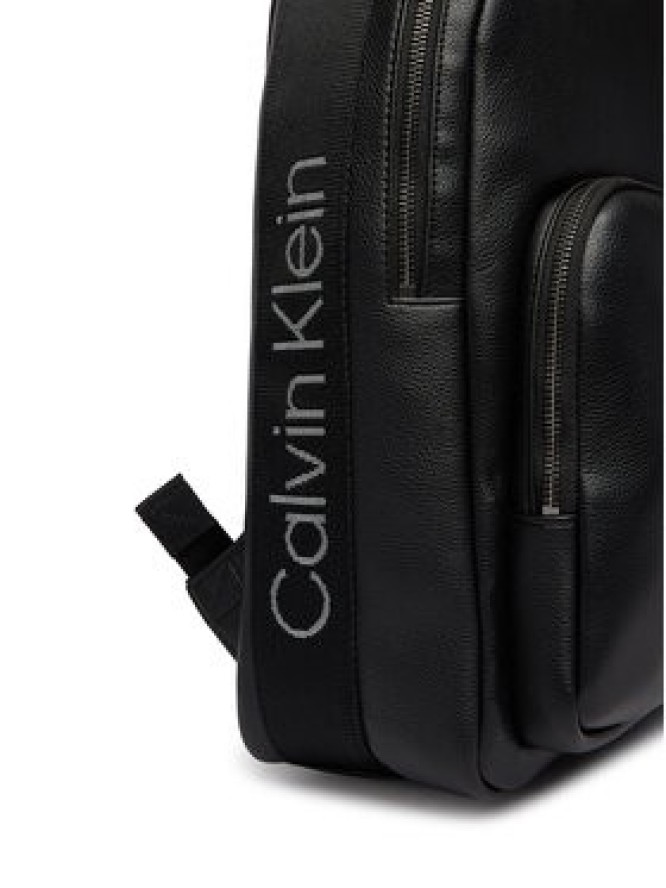 Calvin Klein Plecak Webbing Strap Round Backpack LV04D3282G Czarny