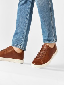 Clarks Sneakersy Un Costa Lace 261486907 Brązowy