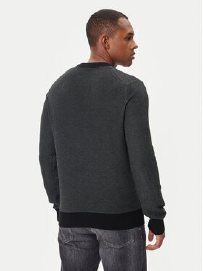 BOSS Sweter Klapok 50548673 Czarny Regular Fit
