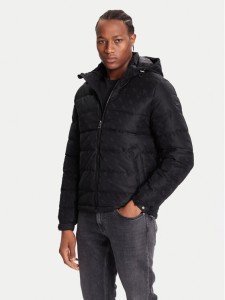 Guess Kurtka zimowa M5BL0B W2322 Czarny Relaxed Fit