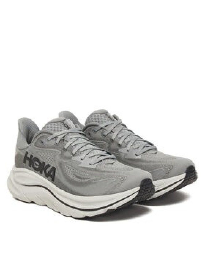 Hoka Buty do biegania Clifton 10 1162030 Szary