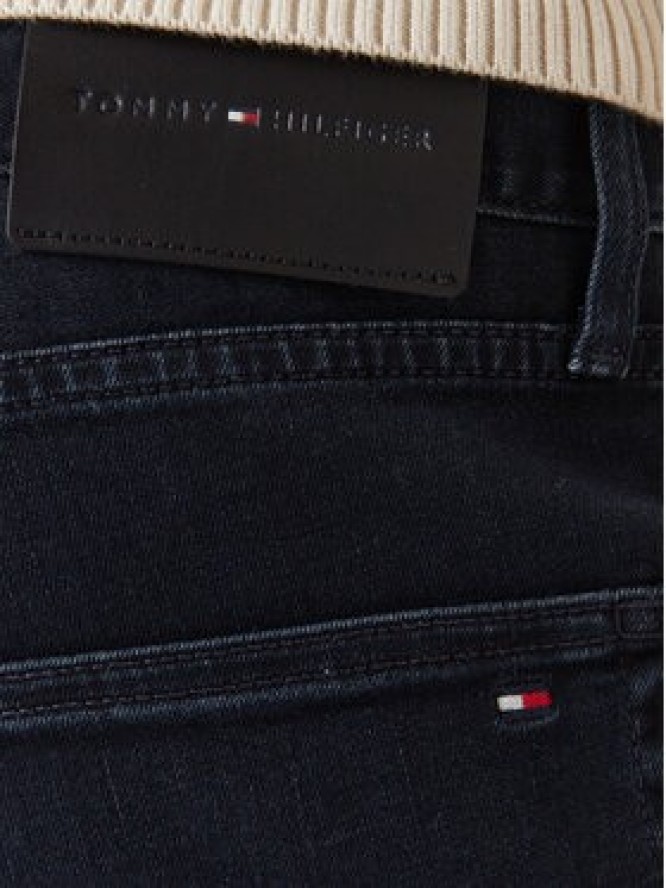Tommy Hilfiger Jeansy Core Denton MW0MW39036 Granatowy Slim Fit