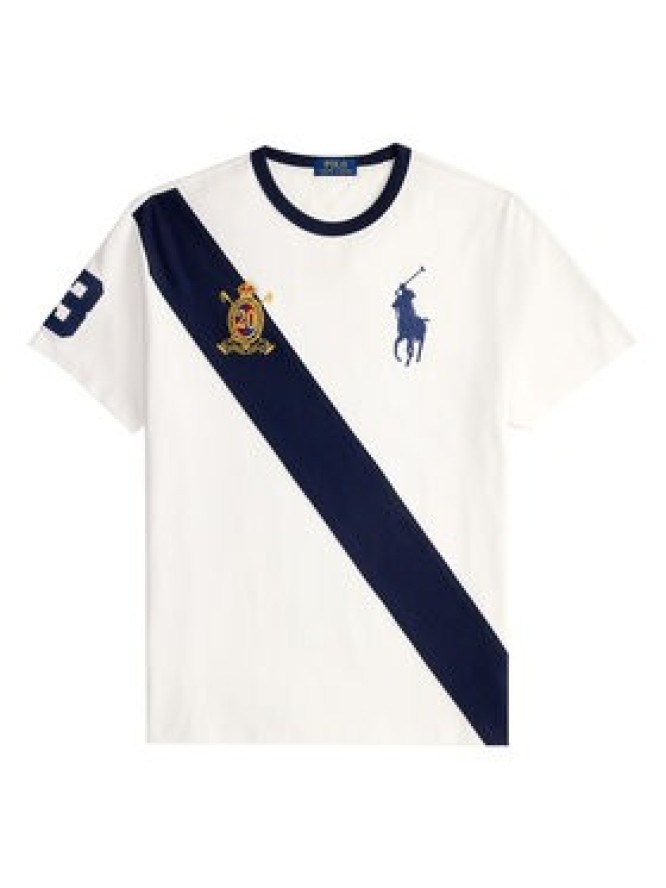 Polo Ralph Lauren T-Shirt 710981767004 Biały Regular Fit