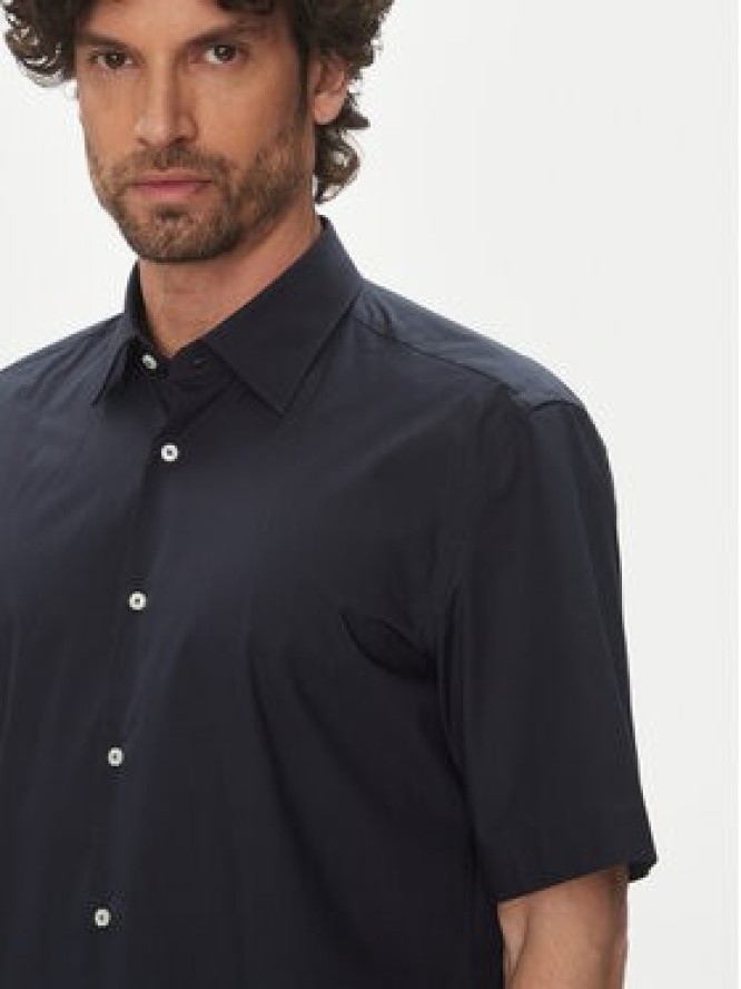 BOSS Koszula H-Joe 50539774 Granatowy Regular Fit