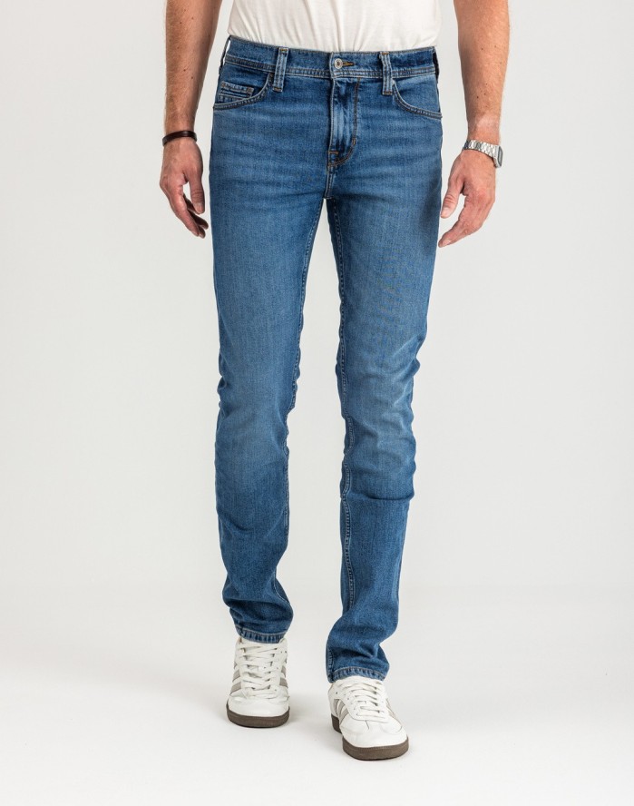 MUSTANG VEGAS SLIM MĘSKIE SPODNIE JEANSOWE JEANSY DŻINSY DENIM BLUE 1015350 5000 682