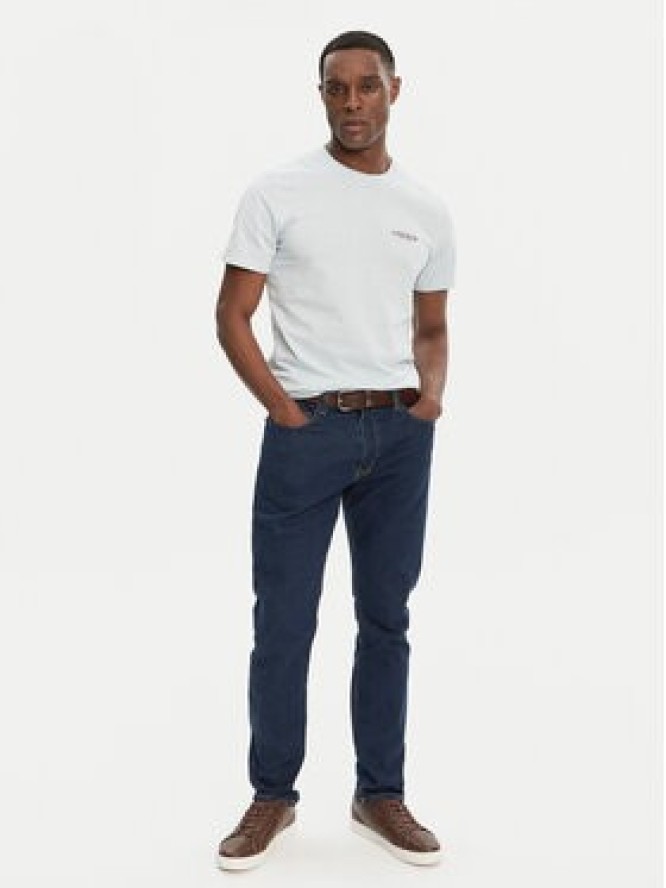 Guess Jeans Jeansy M4YA1C D5DM3 Granatowy Slim Fit
