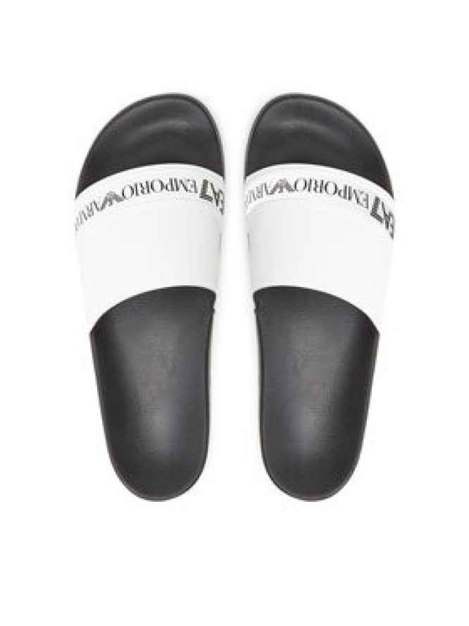 EA7 Emporio Armani Klapki 7X000110 AF15128 FC079 Biały