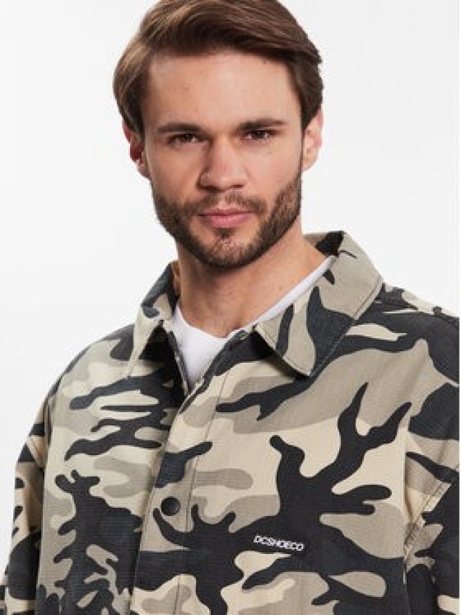 DC Shoes Kurtka przejściowa ADYJK03165 Zielony Boxy Fit