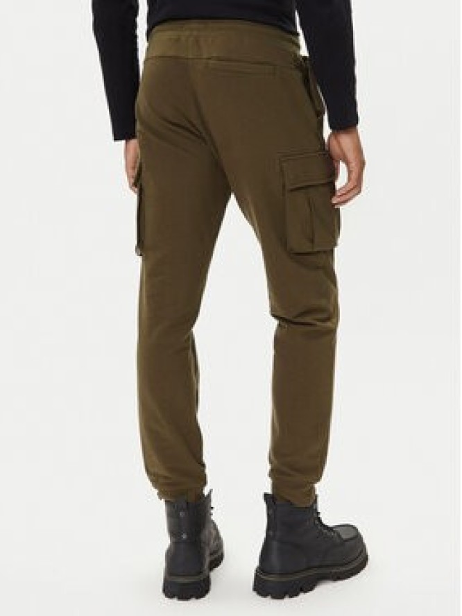 Aeronautica Militare Spodnie dresowe 252PF1010UF00662 Zielony Regular Fit