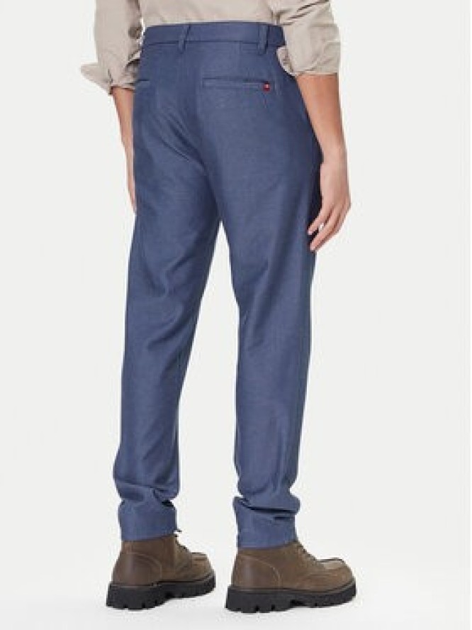 Mustang Chinosy Daytona 1017075 Niebieski Slim Fit