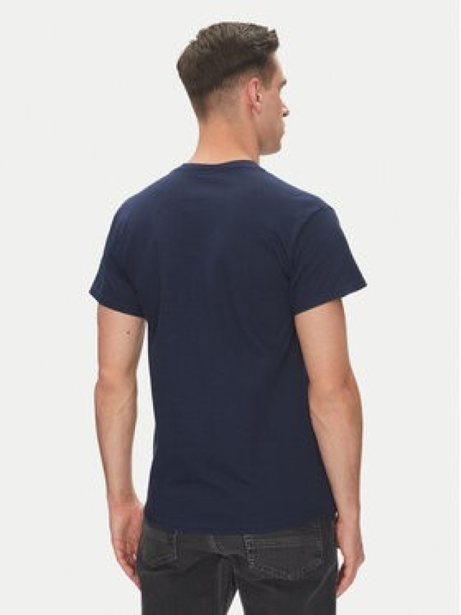 Etnies T-Shirt Burger 4130004128 Granatowy Regular Fit