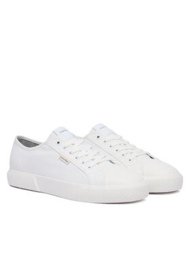 Calvin Klein Trampki Vulc Laceup Cv HM0HM02121 Biały