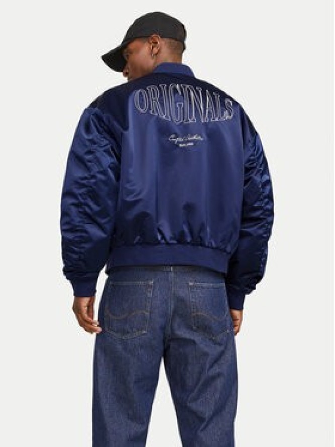 Jack & Jones Kurtka bomber Boston 12272869 Niebieski Regular Fit