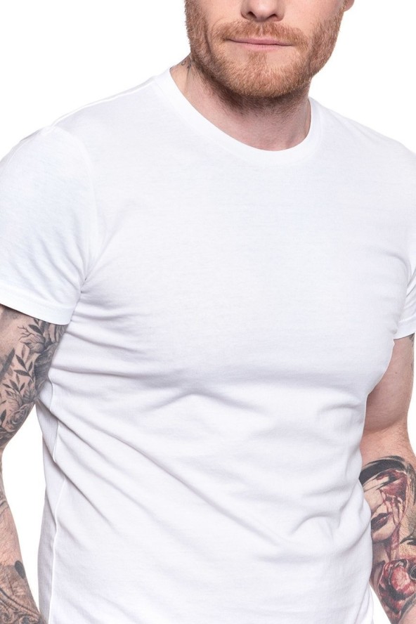 LEE T SHIRT TWIN PACK CREW WHITE L680AI12 112117004