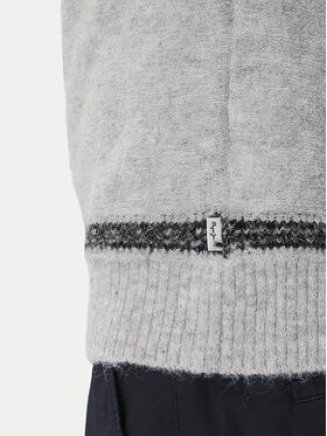 Pepe Jeans Sweter Fairisle PM702504 Szary Regular Fit