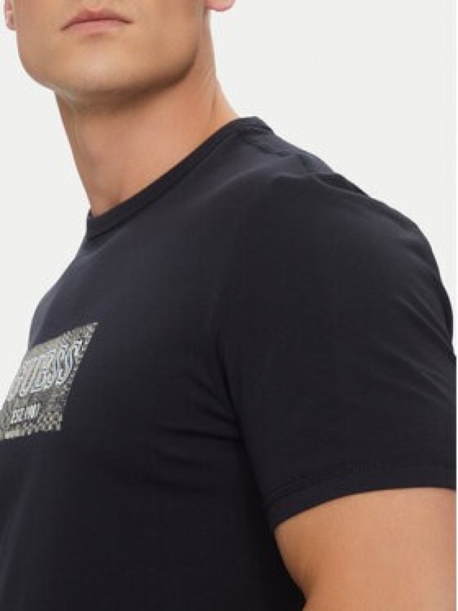 Guess T-Shirt M5GI19 J1314 Granatowy Regular Fit