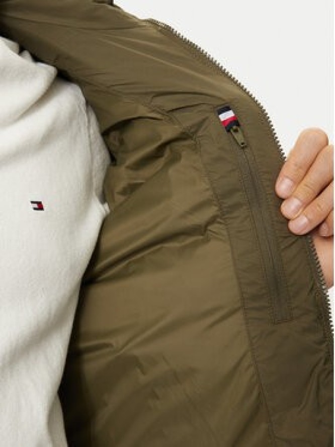 Tommy Hilfiger Kurtka zimowa MW0MW37259 Zielony Regular Fit