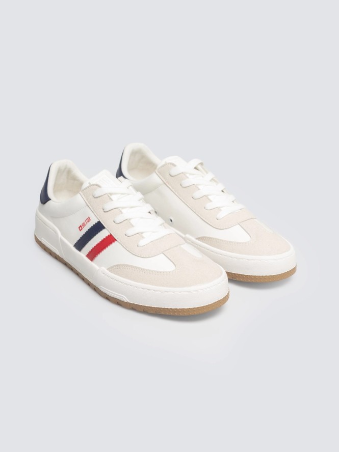 sneakersy męskie białe tt174095 101