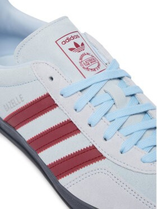 adidas Sneakersy Gazelle IH9639 Błękitny
