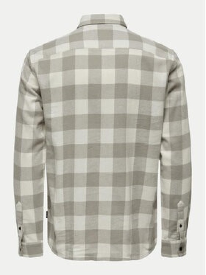 Only & Sons Koszula Gudmund 22007112 Beżowy Slim Fit