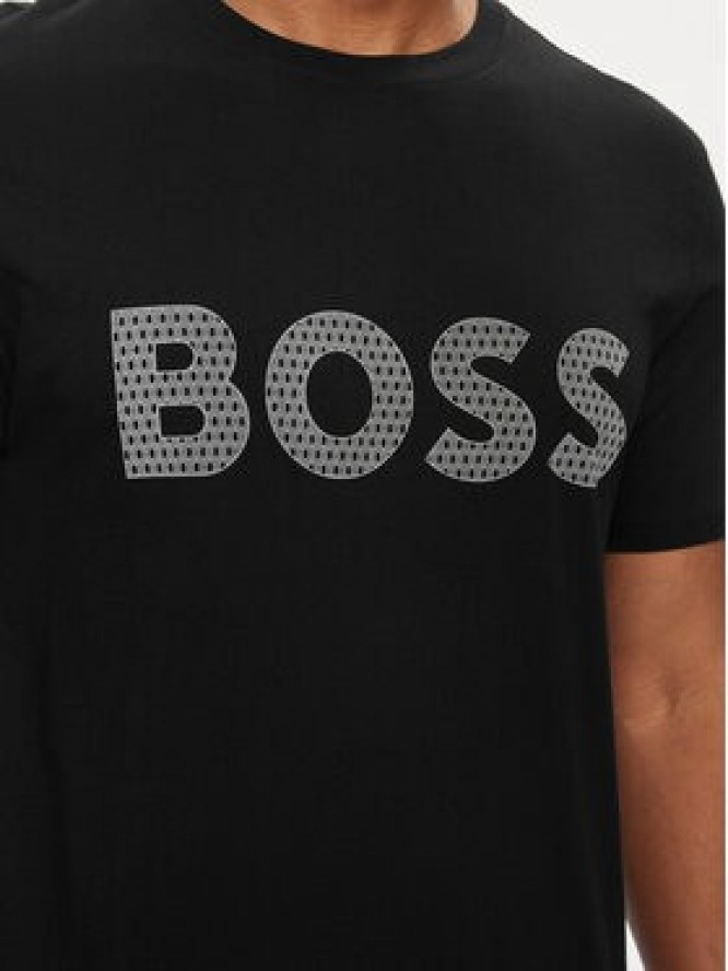 Boss T-Shirt Teebossrete 50495719 Czarny Regular Fit
