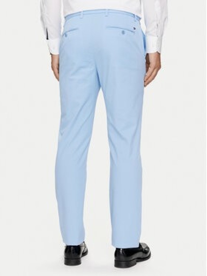 Tommy Hilfiger Chinosy Denton MW0MW25964 Błękitny Straight Fit